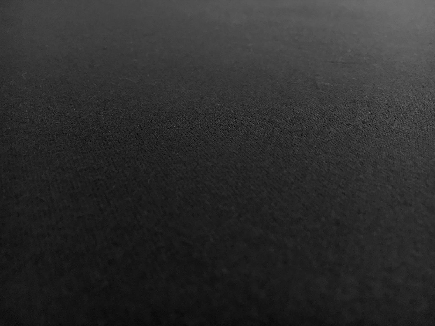 Japanese Extra Fine Cotton Flannel in Black0