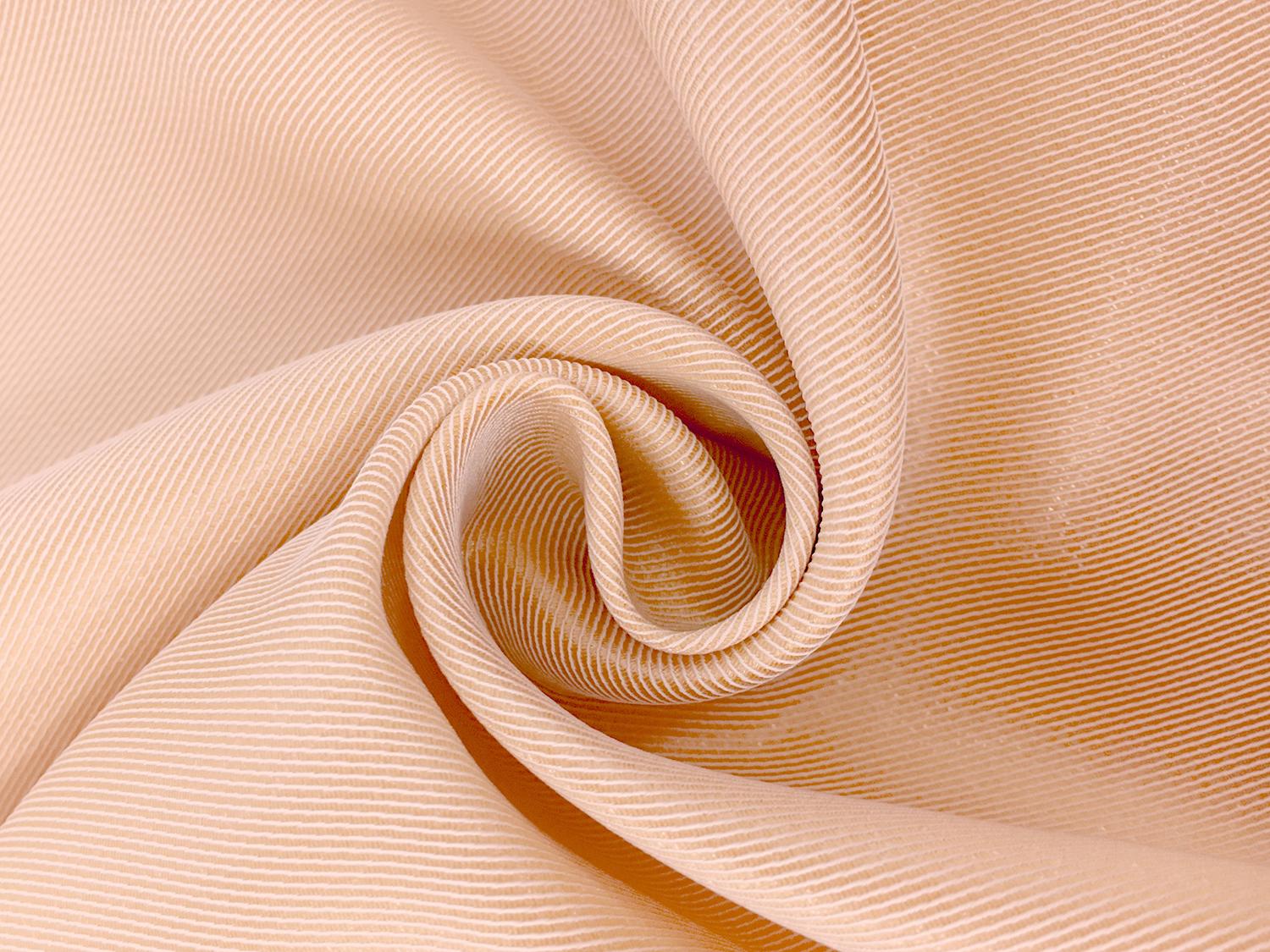 Metallic Polyester Twill in Champagne0
