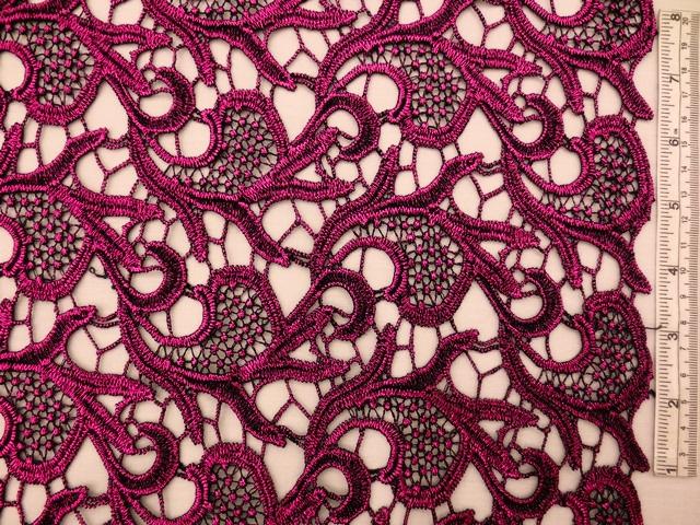 Metallic Guipure Lace0
