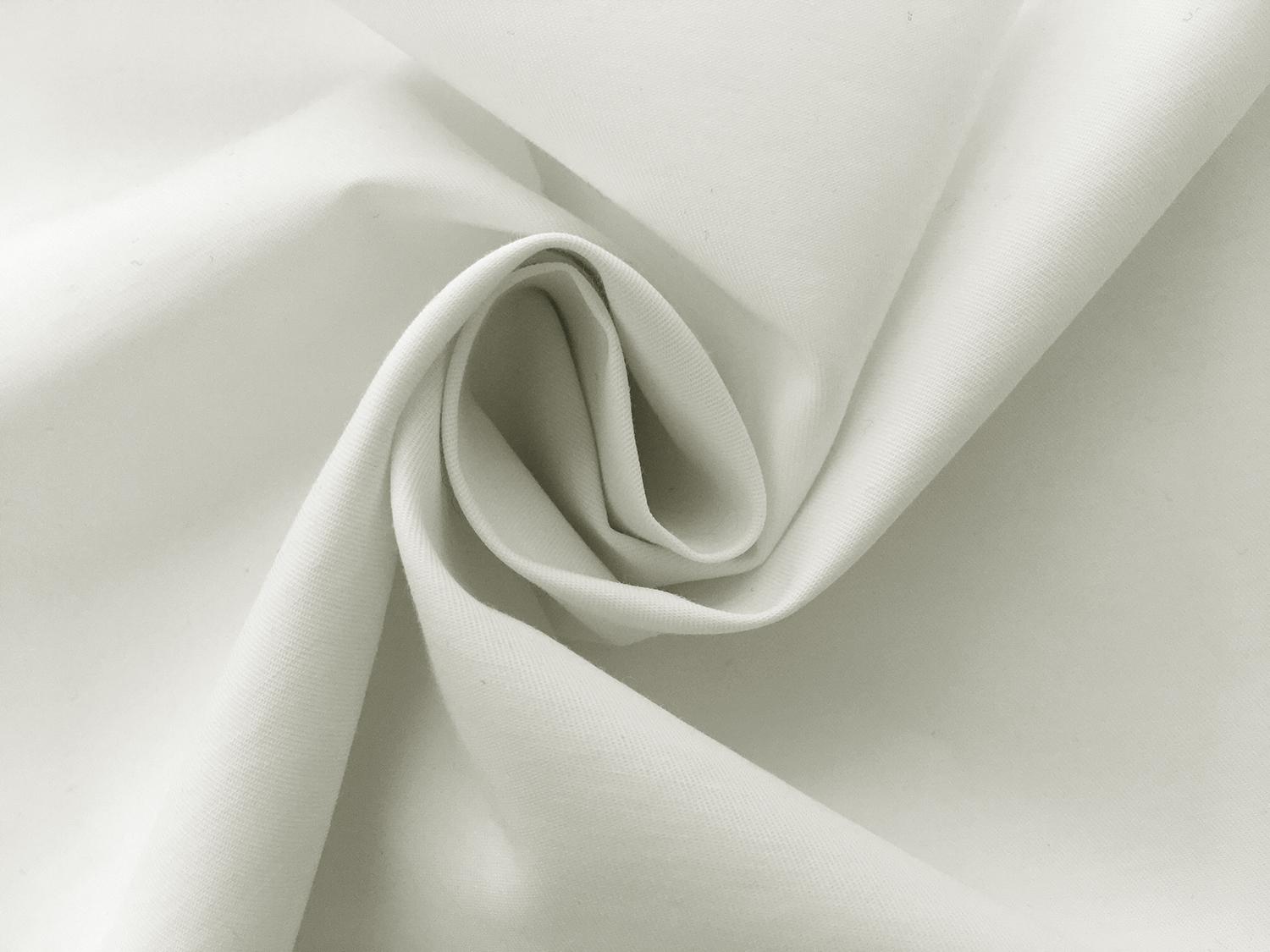 Japanese Water Repellent Cotton Nylon in White 1