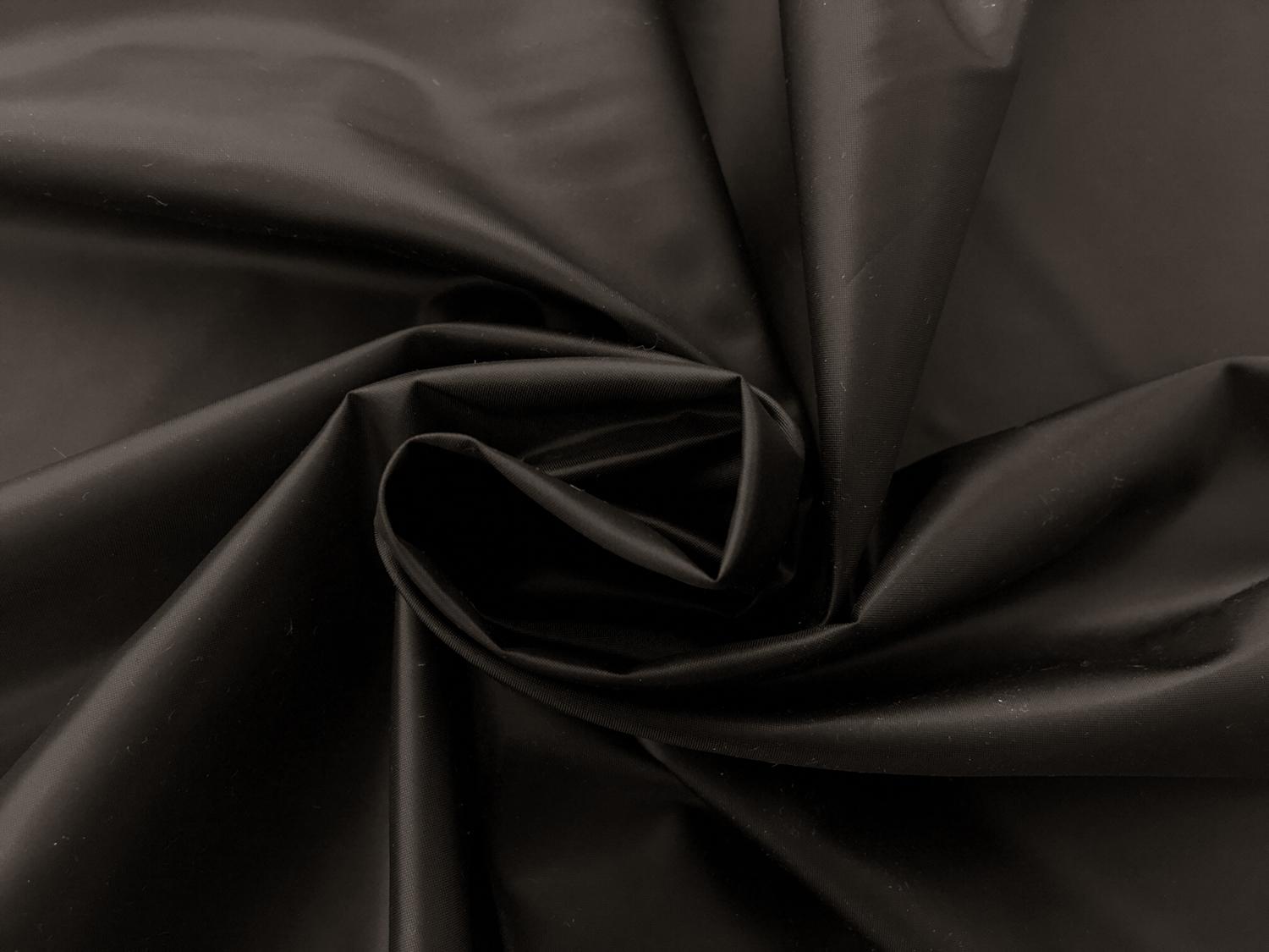 Japanese Nylon Ciré Rainwear in Espresso0