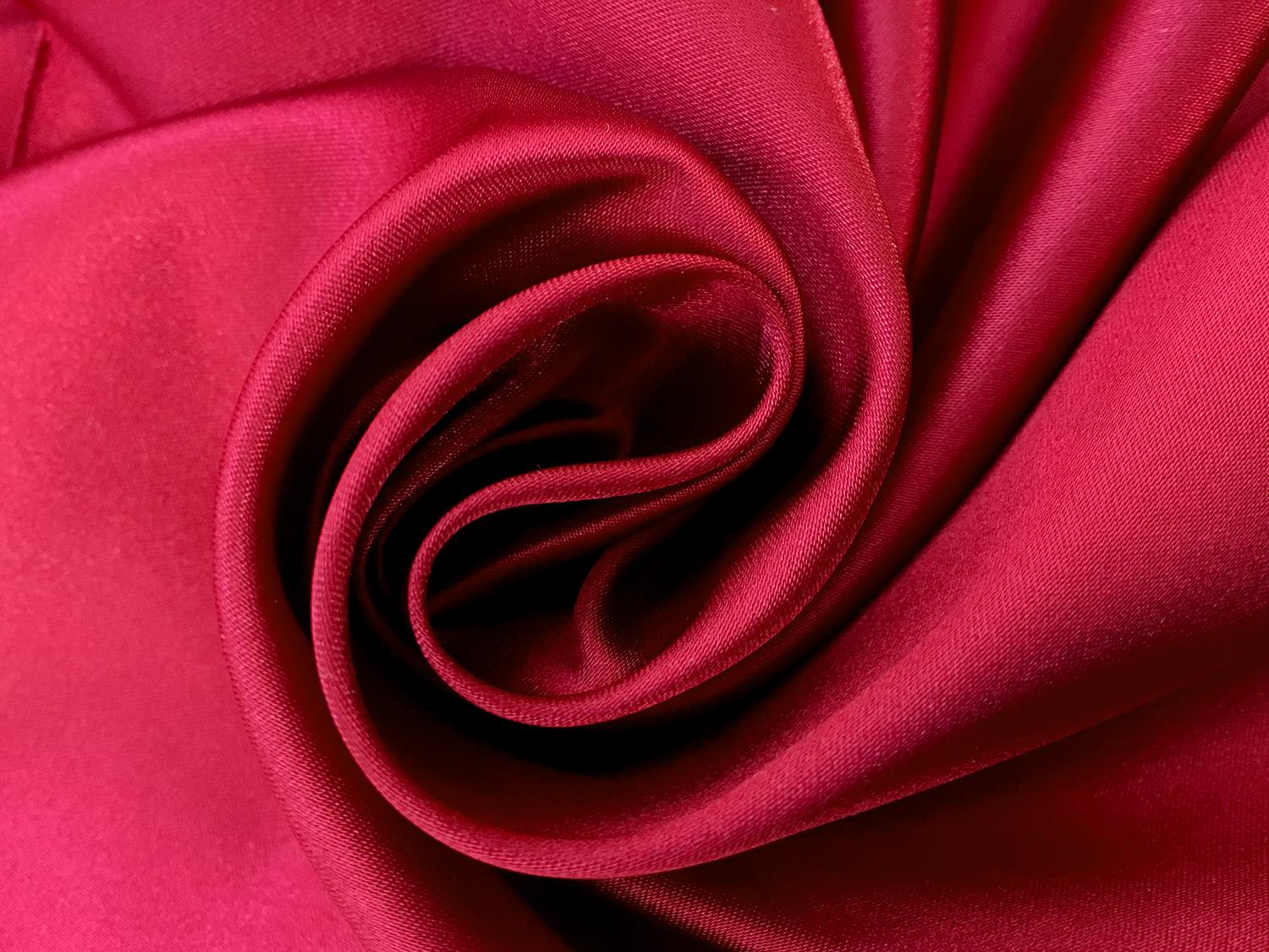 Tahari Stretch Polyester Charmeuse in Red Cherry0