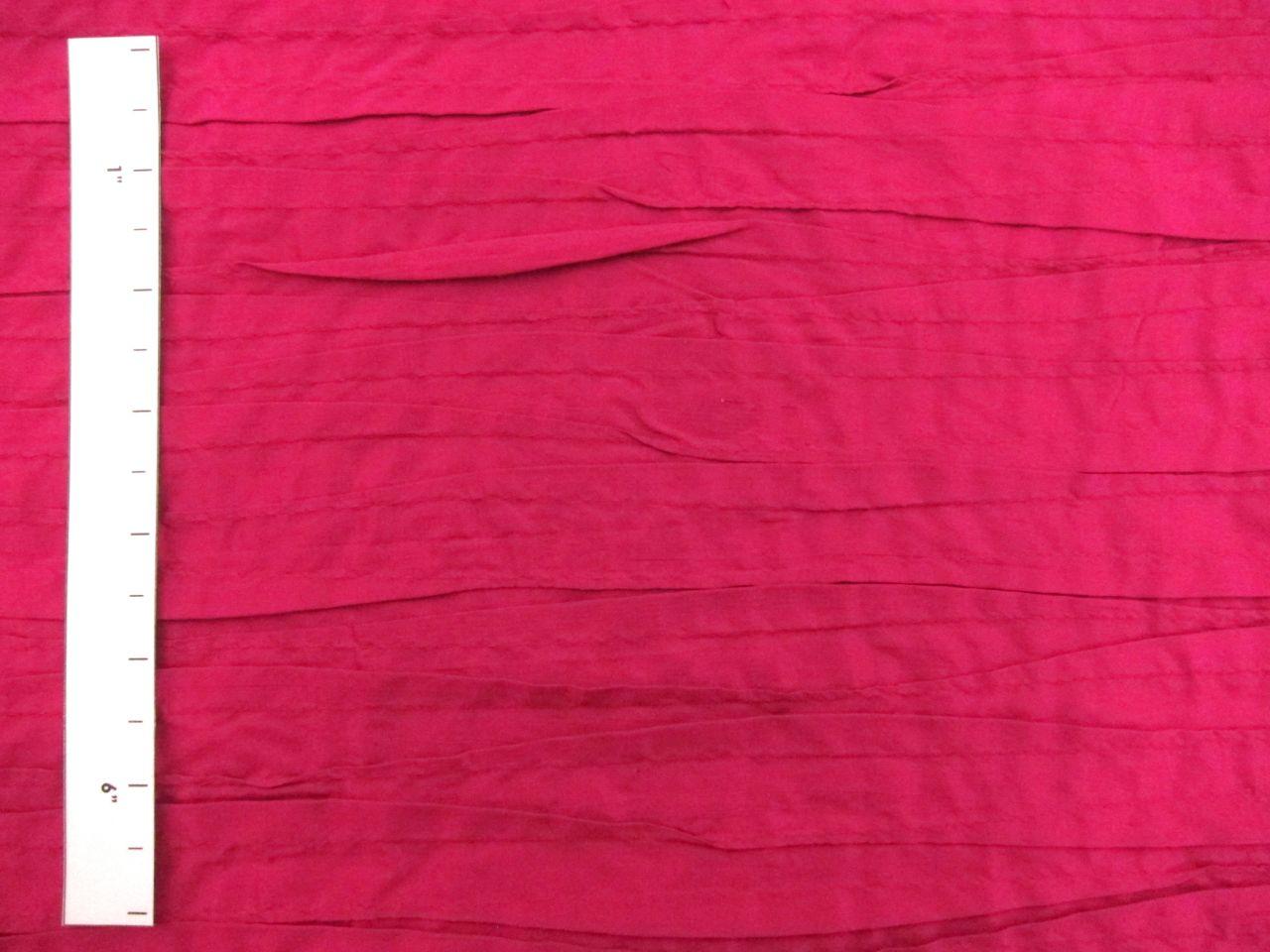 Tucked Silk Shantung 1