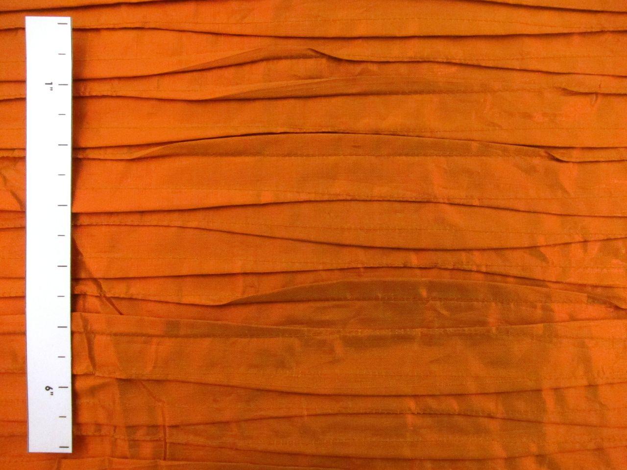 Metallic Tucked Silk Shantung1