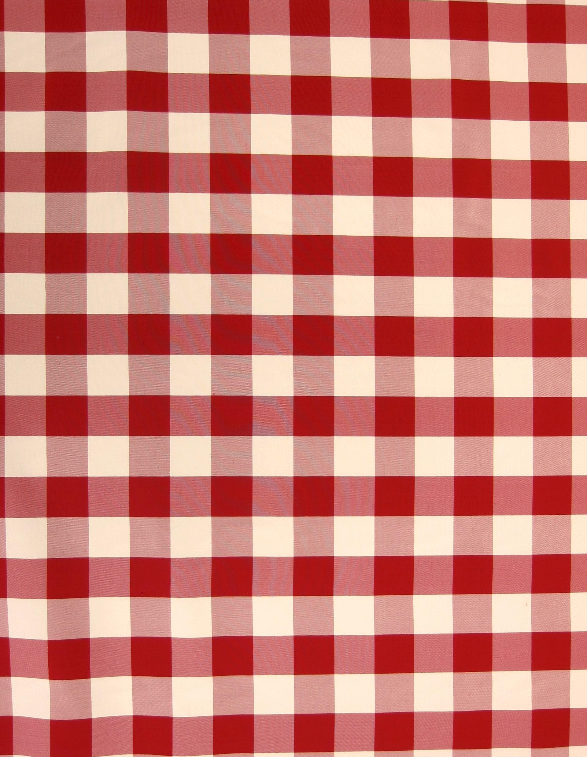 Gingham Silk Taffeta0