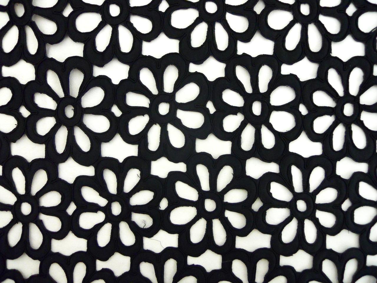 Laser Cut Corded Satin0