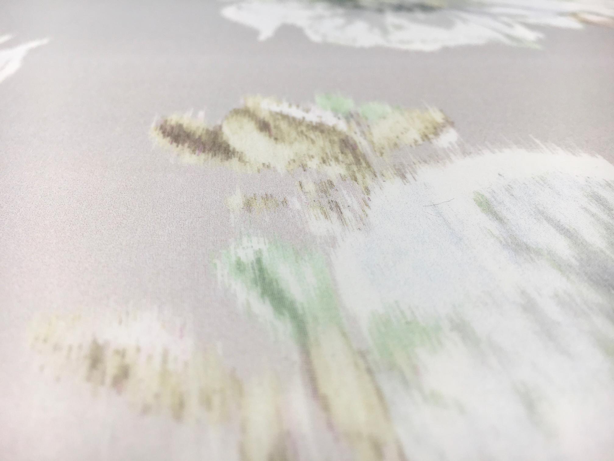 Printed Ombré Silk Organza with Degradé Florals3