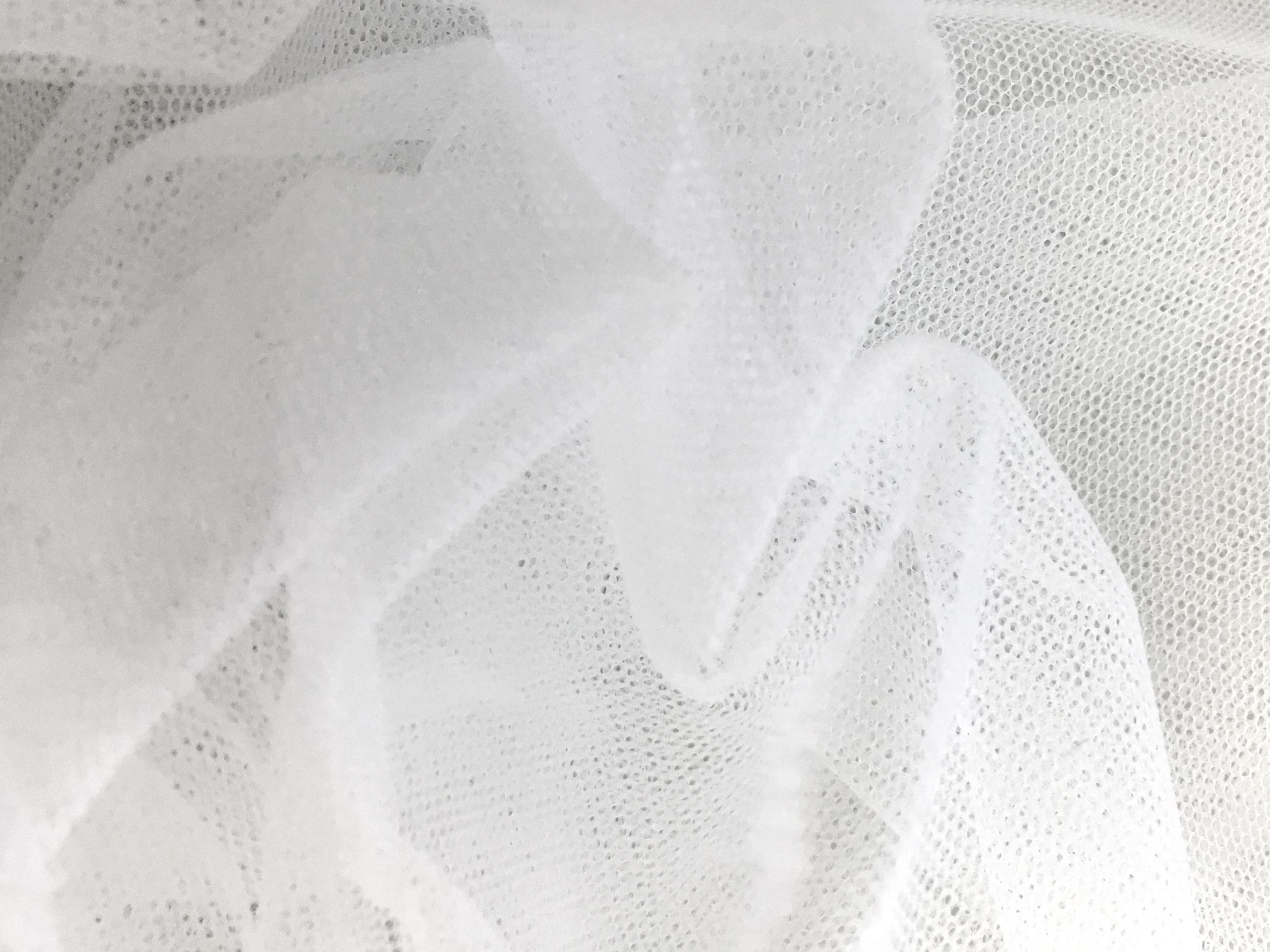 Nylon Bobbinet in Bianco0