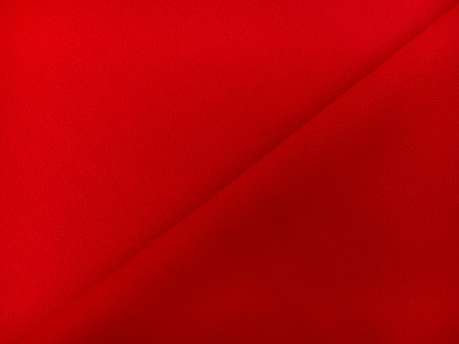 Italian Wool Satin Faille in Red0