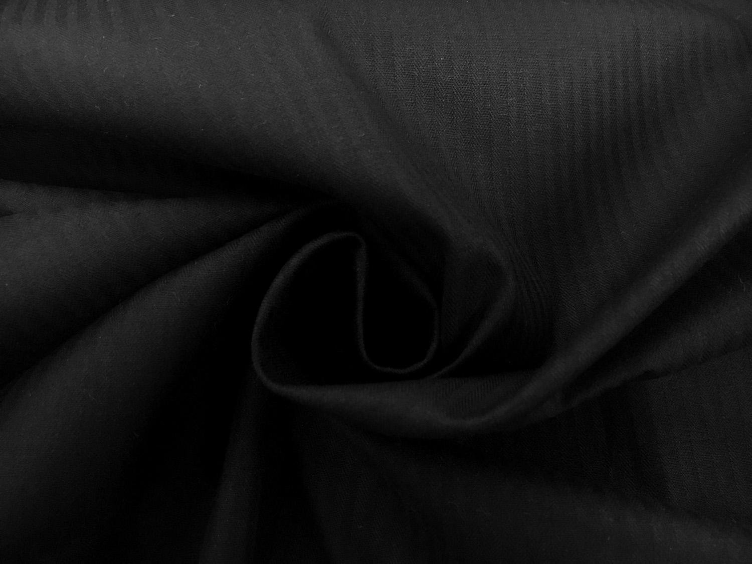 Italian Cotton Pocketing in Black0