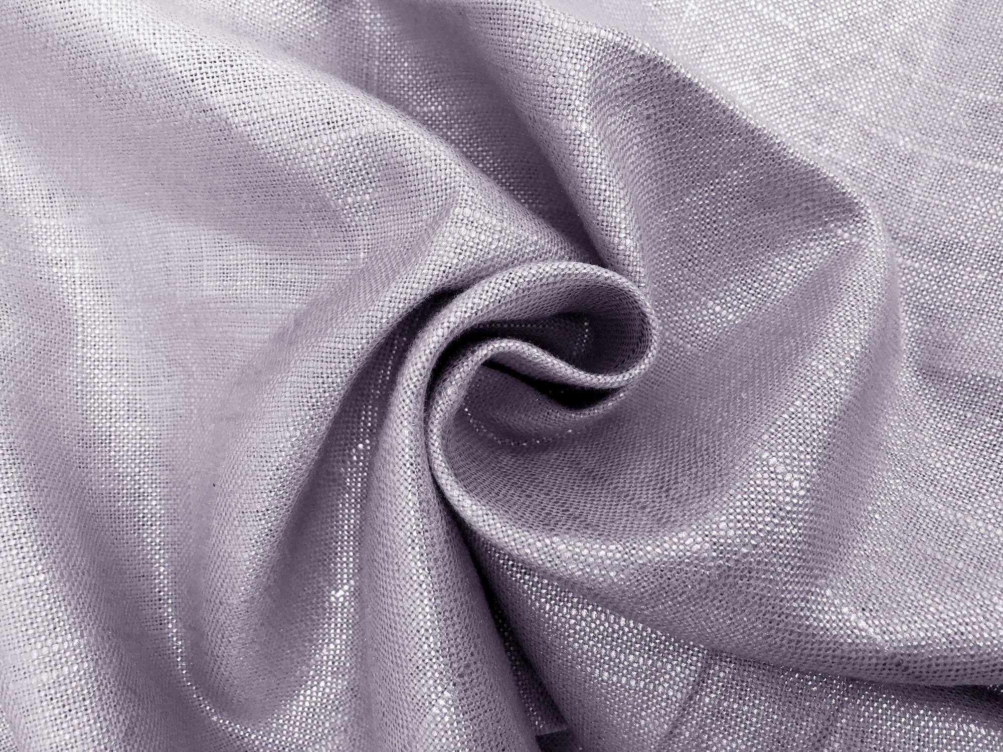 Metallic Linen Cotton Blend in Lustro1