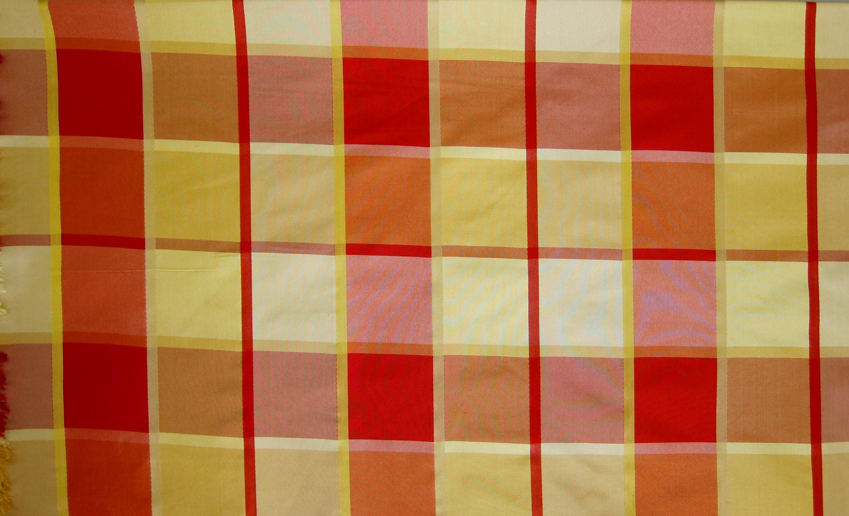 Silk Plaid Taffeta 0
