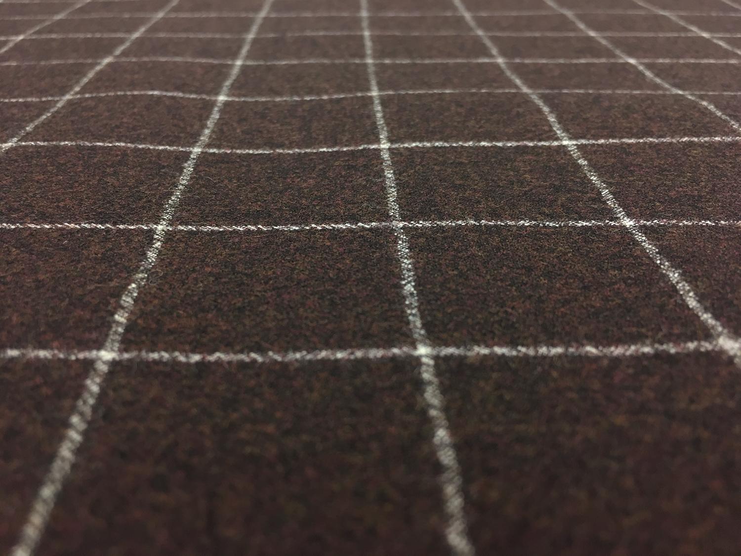 Wool Blend Window Pane Flannel0