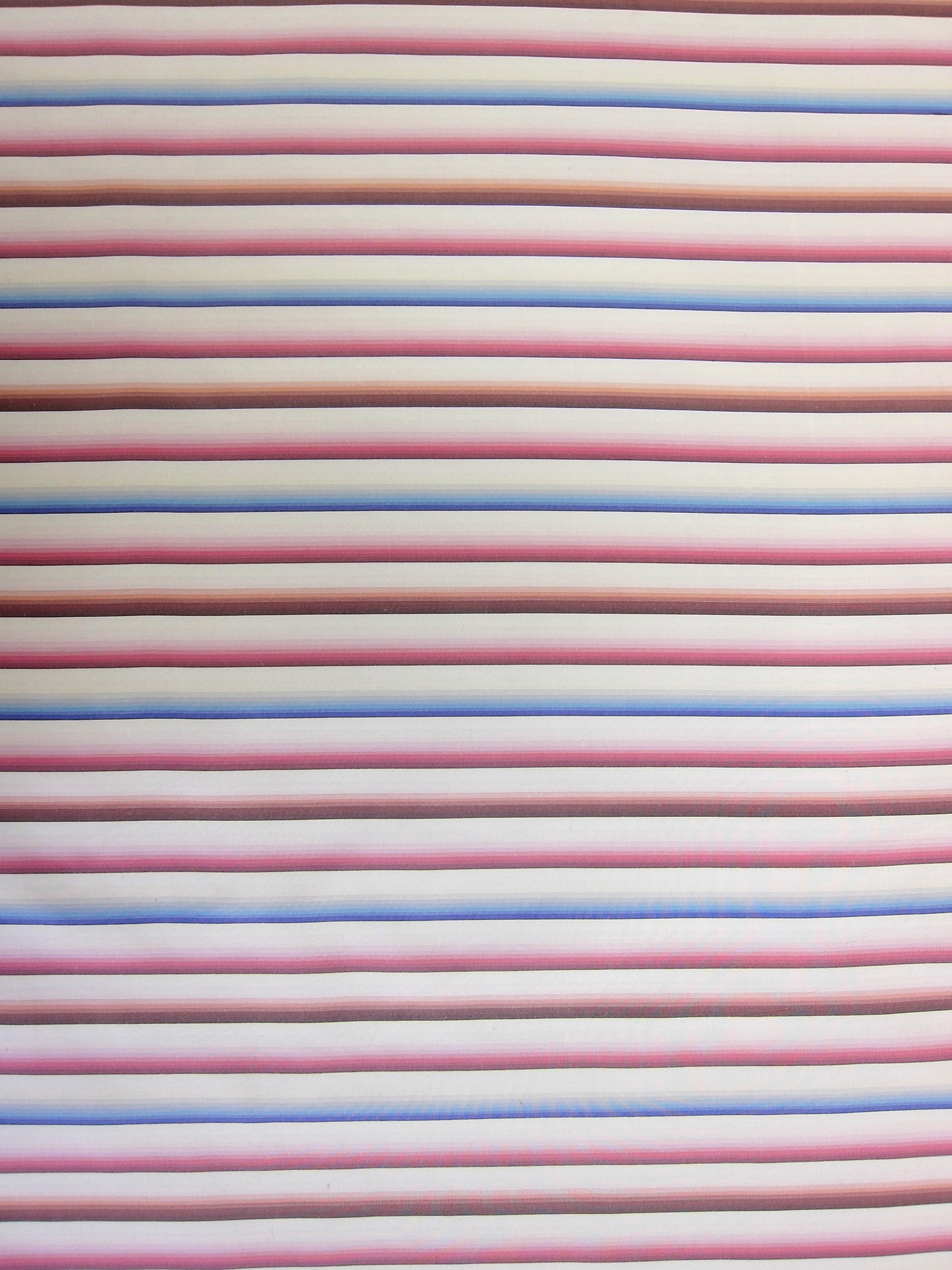 Pure Silk Taffeta Stripe0