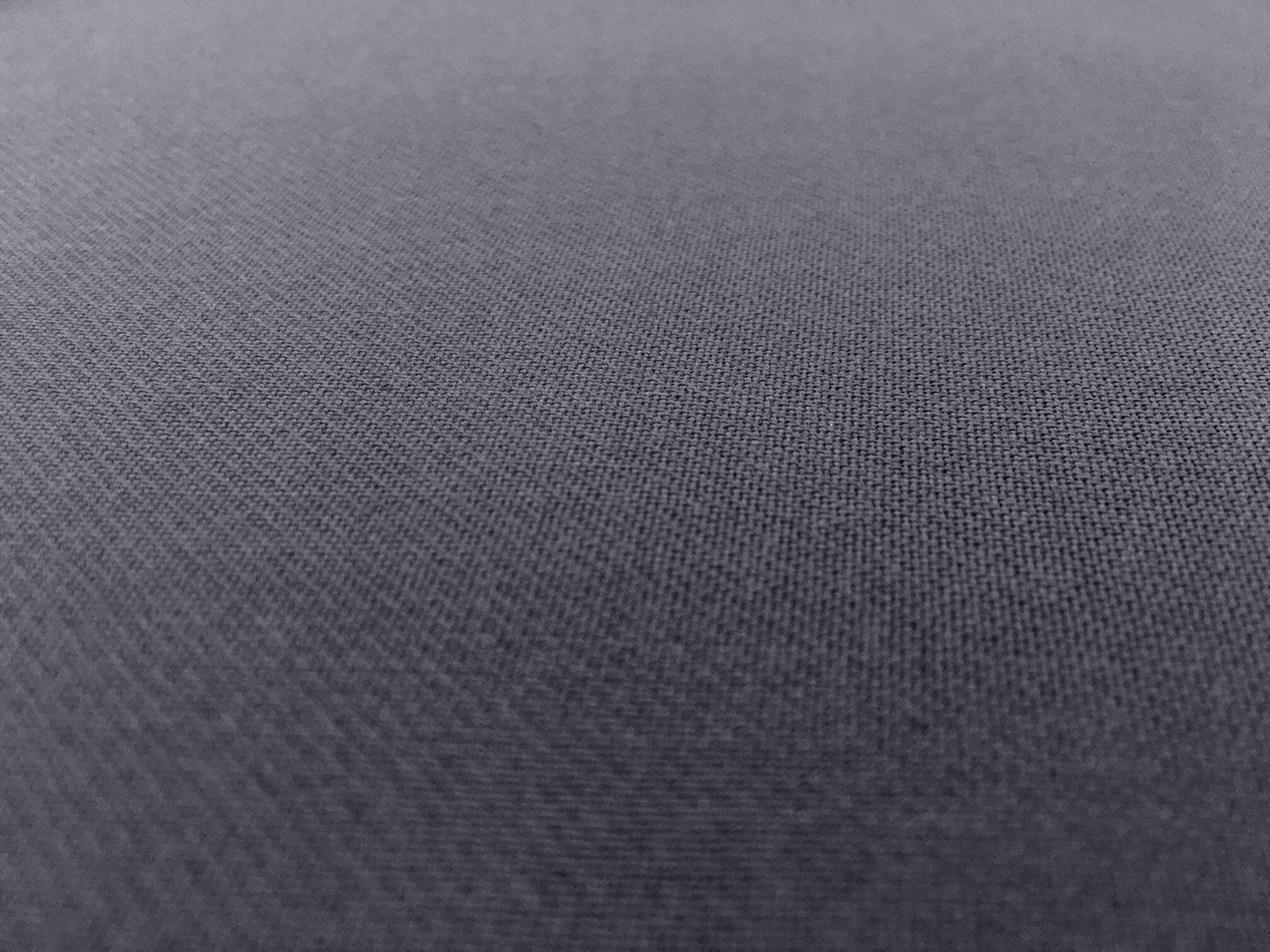 Italian Wool Satin Faille in Blue Gray3