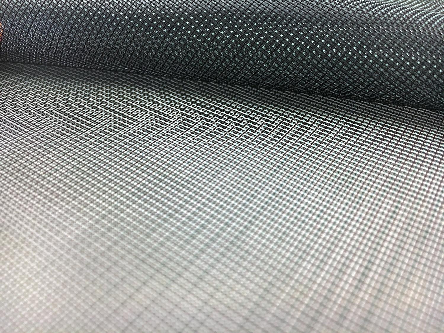 Italian Nylon Blend Mesh in Teal Black0