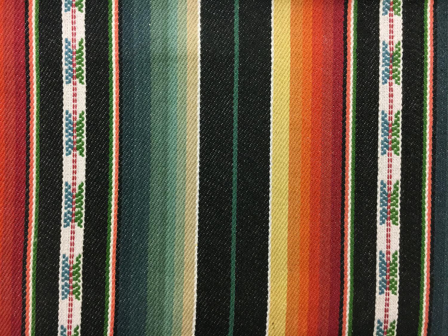 Cotton Woven Native Stripe0