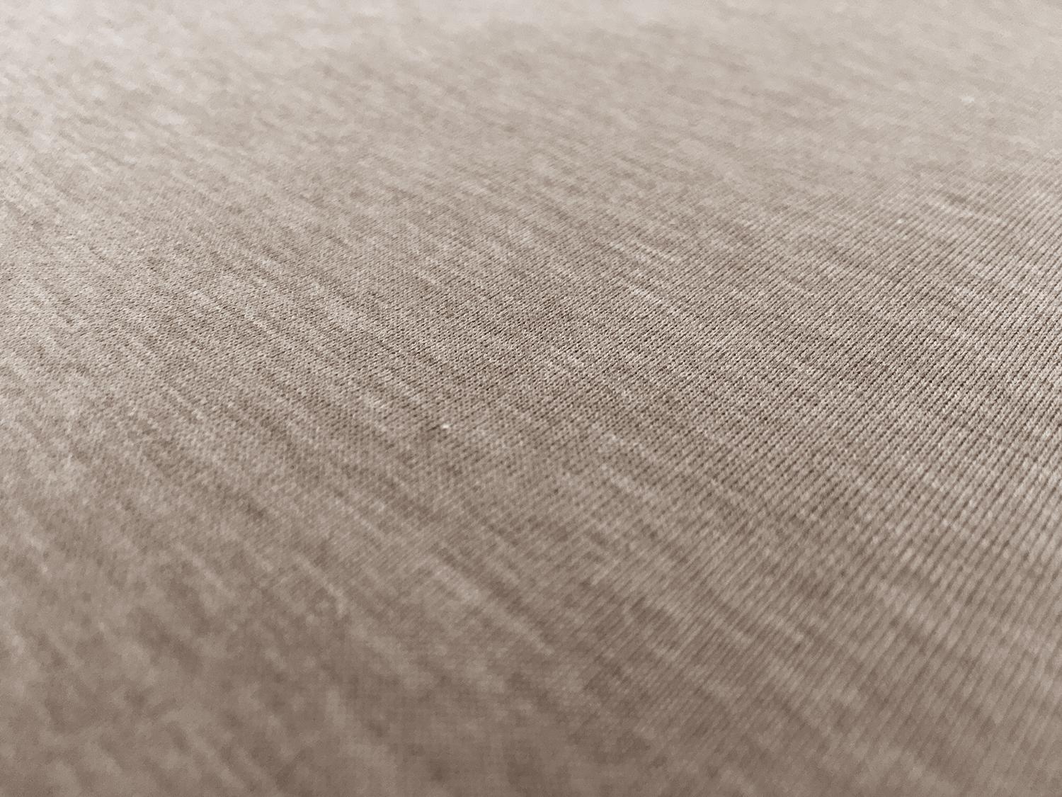 Italian Cotton Jersey in Heather Chamoisee0