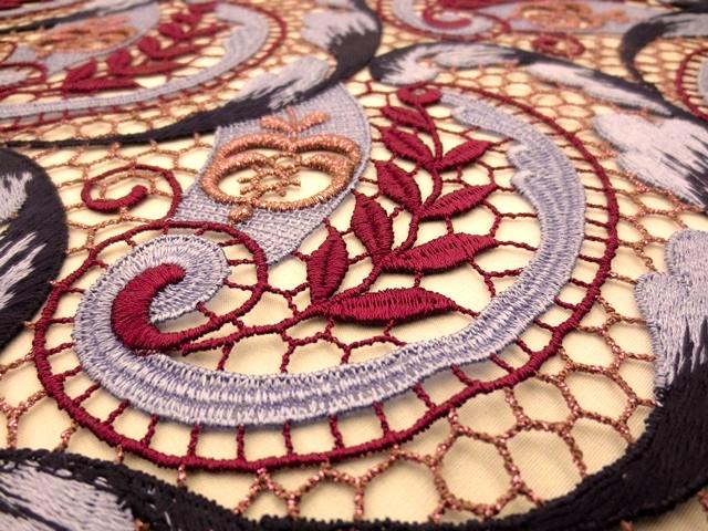 Metallic Guipure Lace2