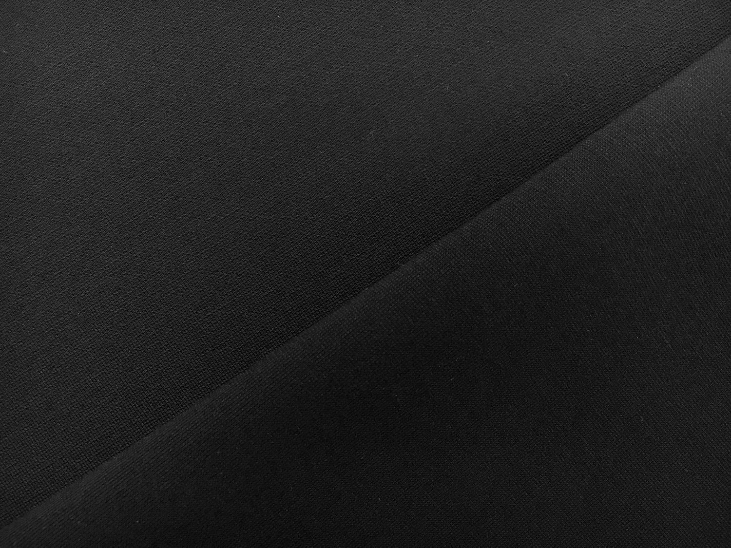 Doubleface Ponte Knit in Black0