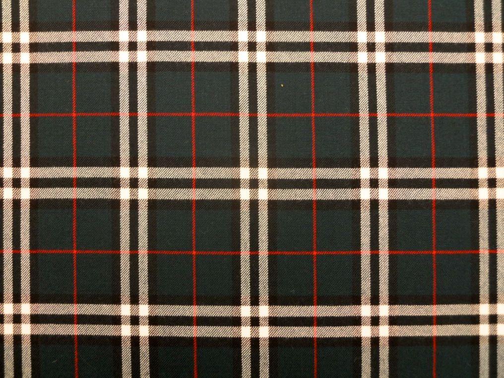 Virgin Wool Plaid0