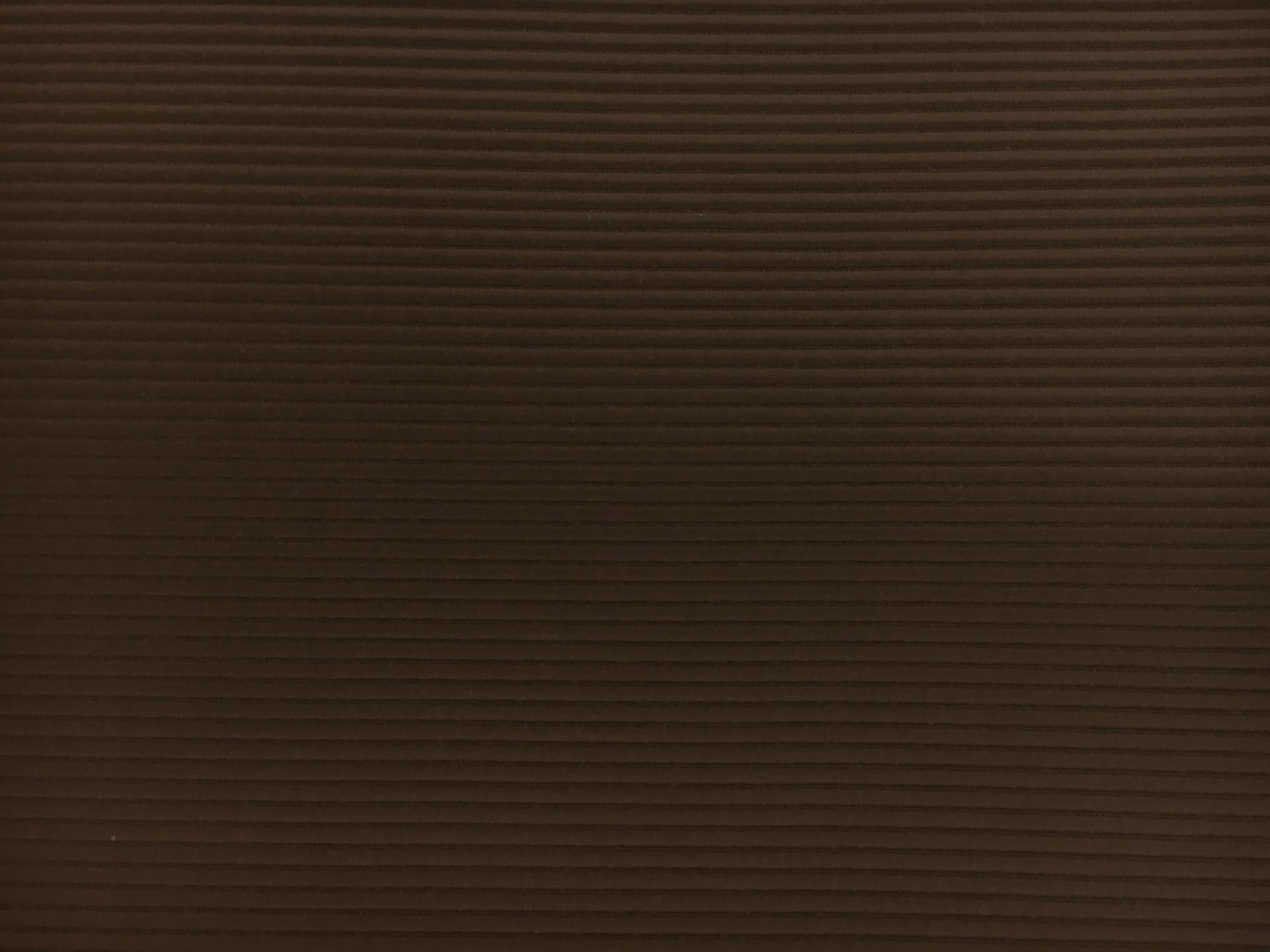 Italian Cotton and Acetate Ottoman in Brown 0