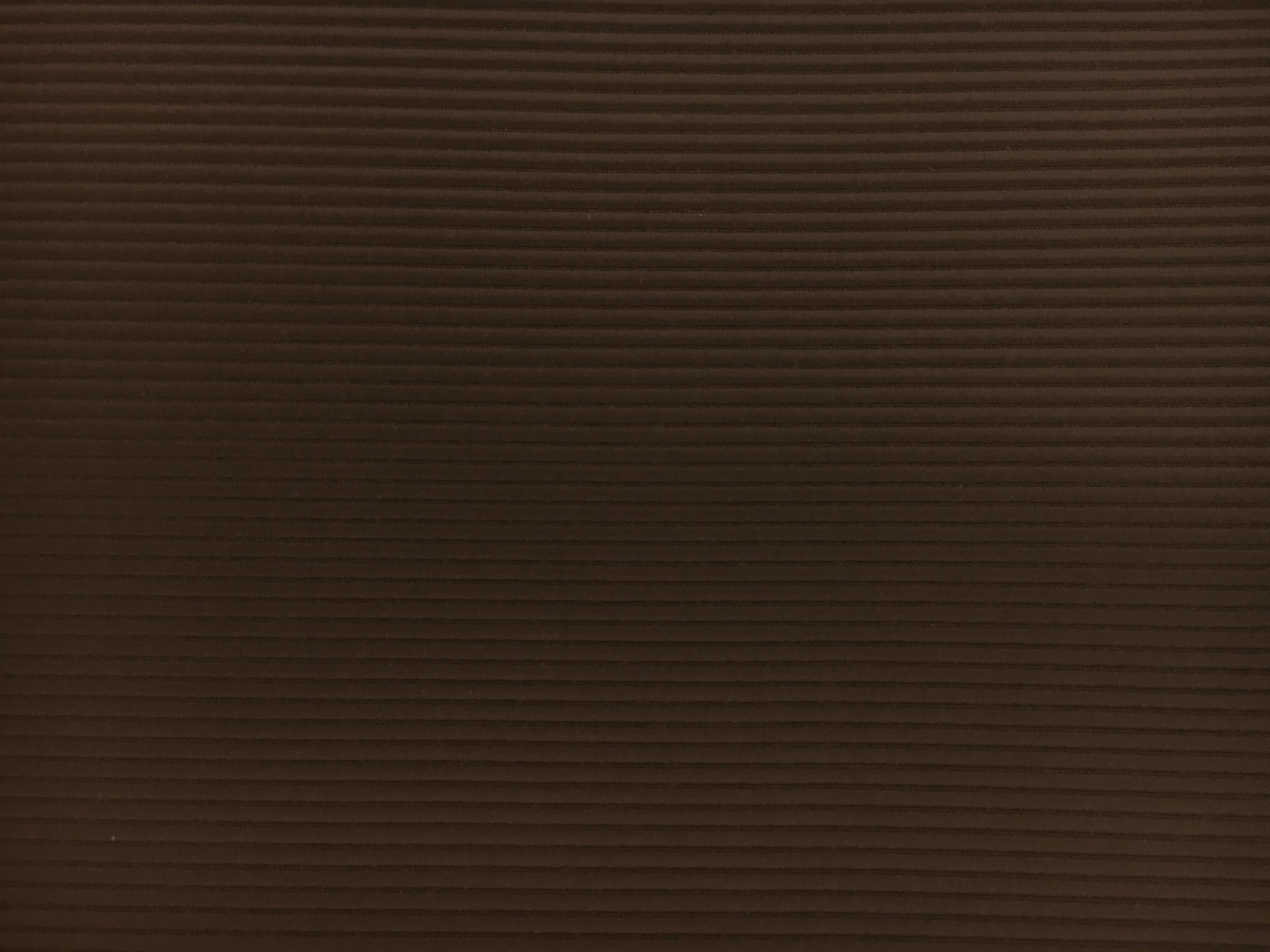 Italian Cotton and Acetate Ottoman in Brown 0