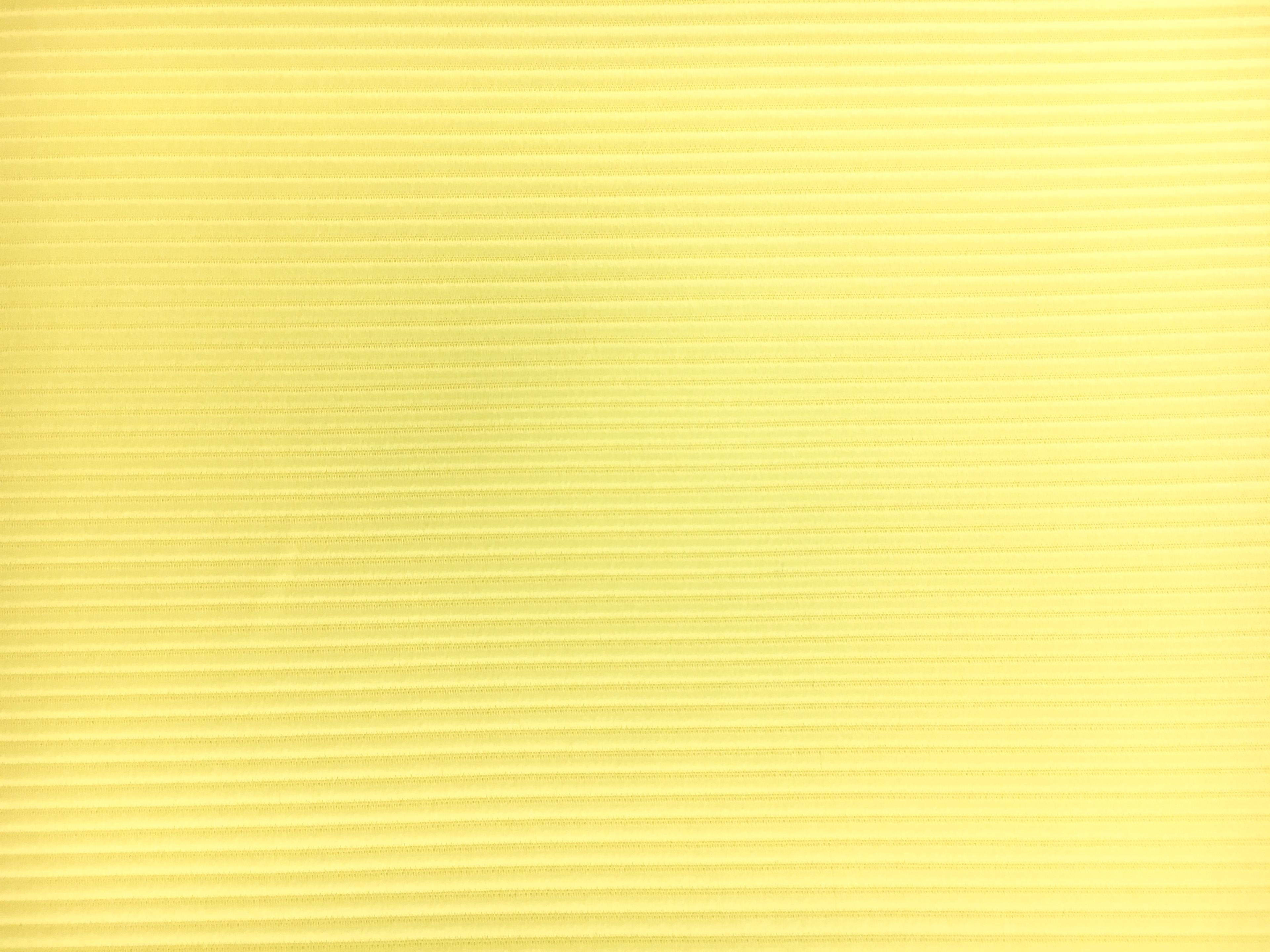 Italian Cotton and Acetate Ottoman in Citronella0