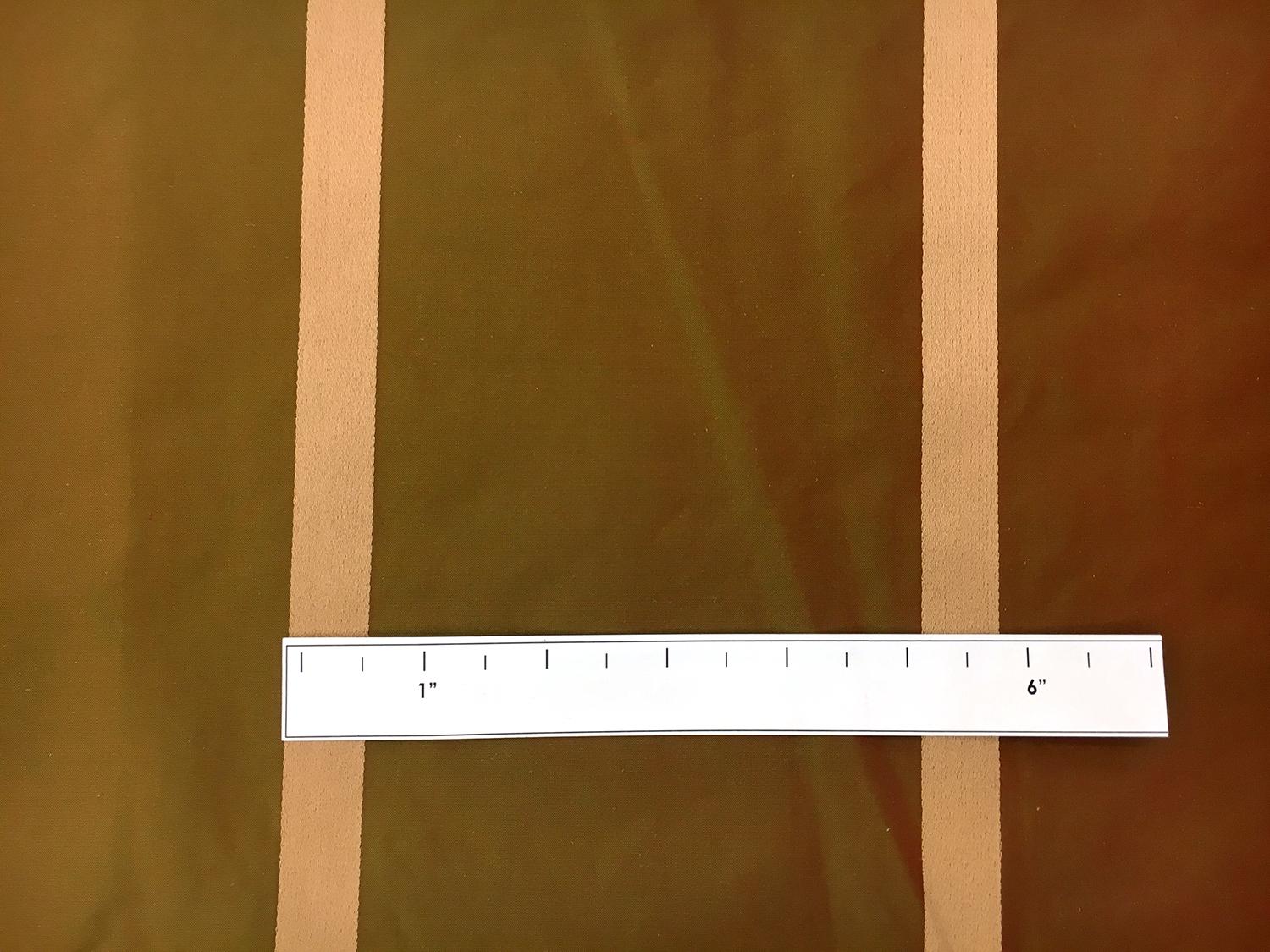 Iridescent Silk Taffeta with Satin Stripes1