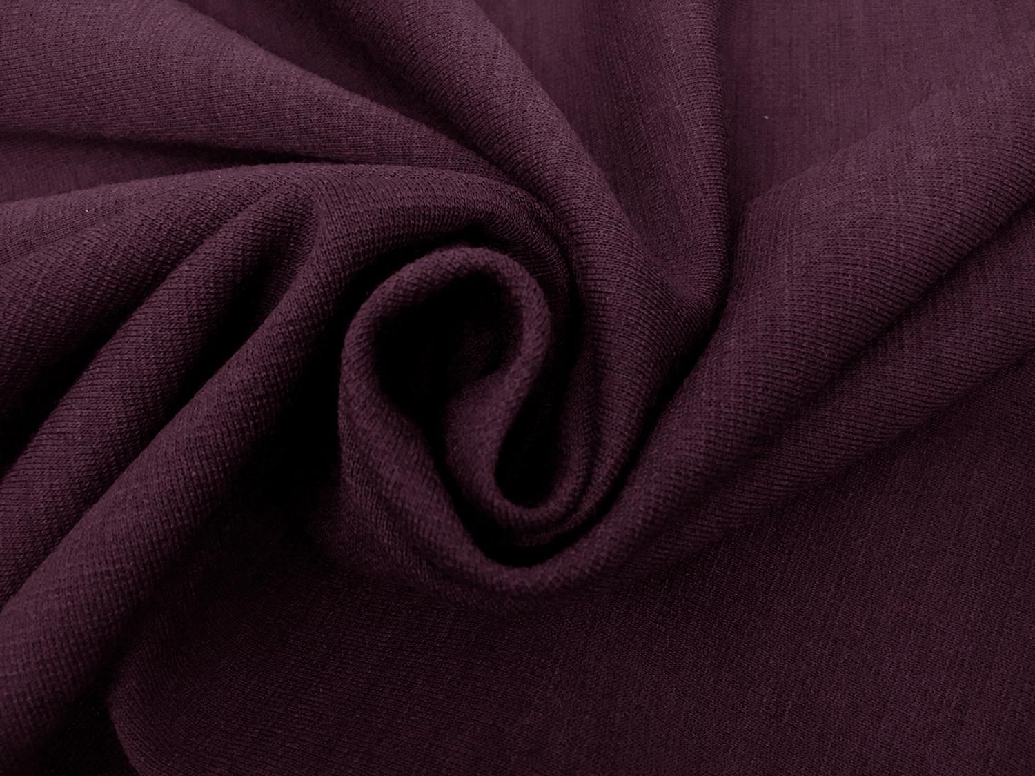 Austrian Virgin Wool Heavy Double Knit in Eggplant1