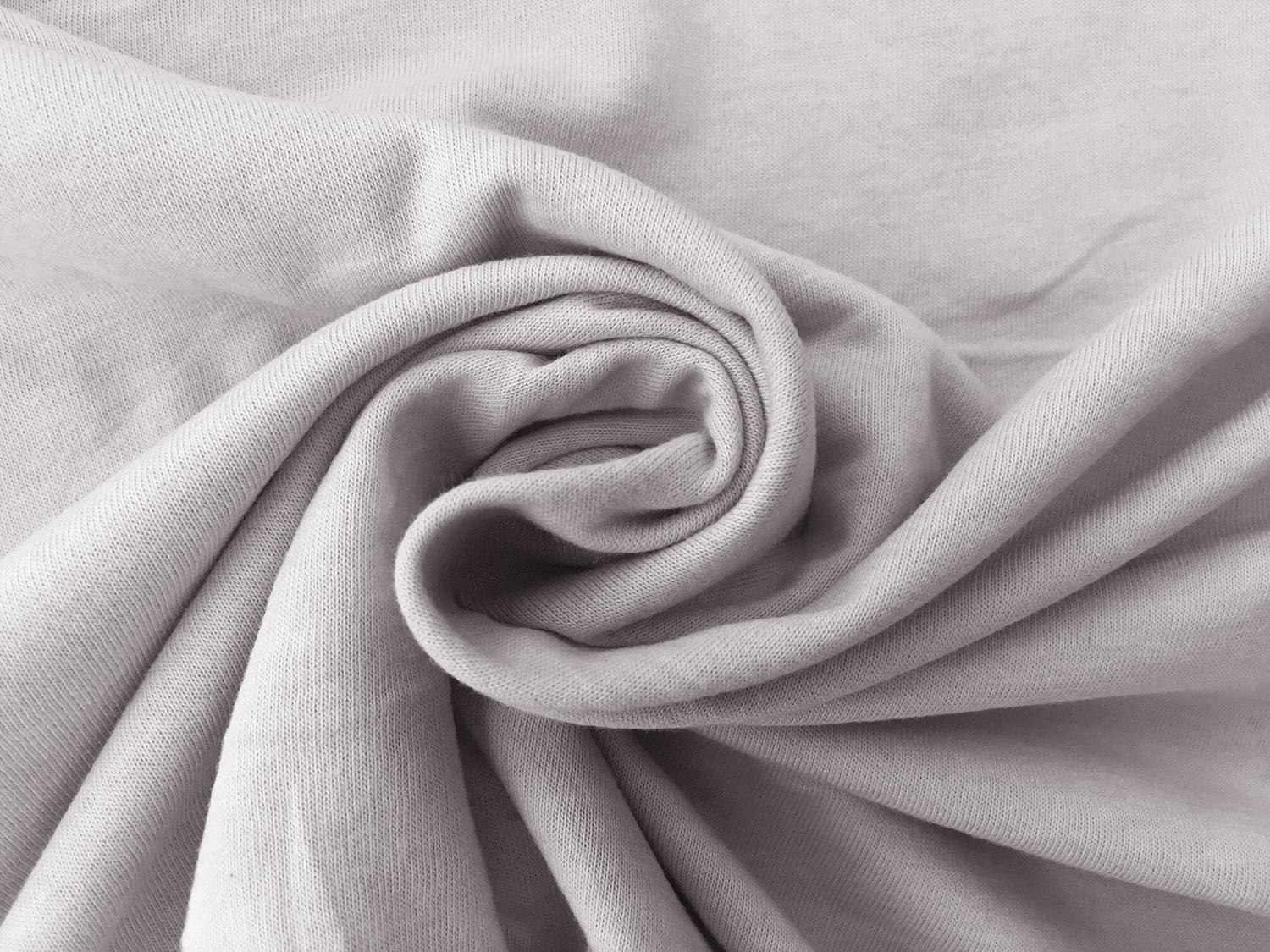 Japanese Lenzing Modal Jersey in Pale Silver1