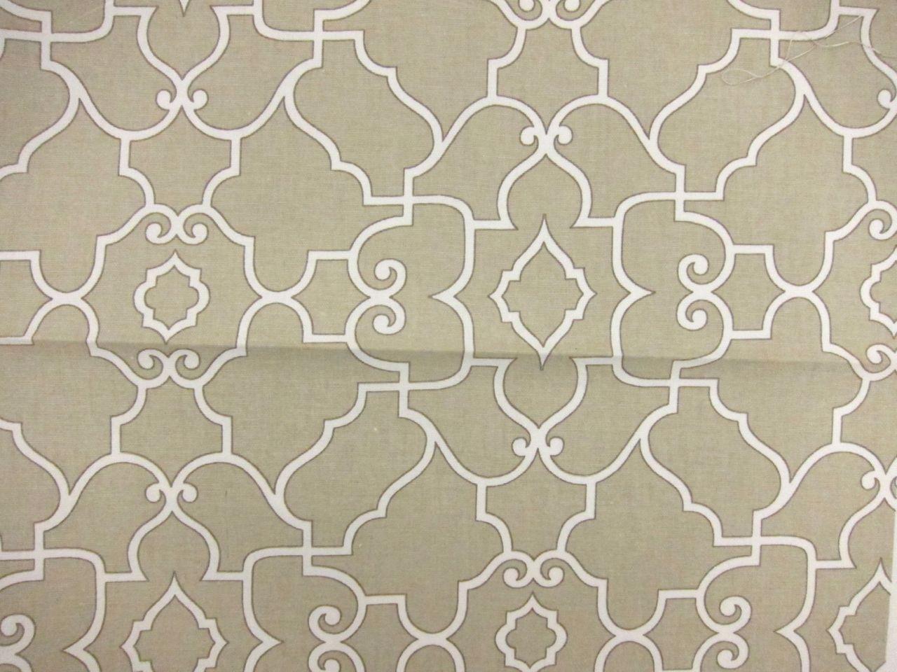 Cotton Canvas Windsor Deco Print0