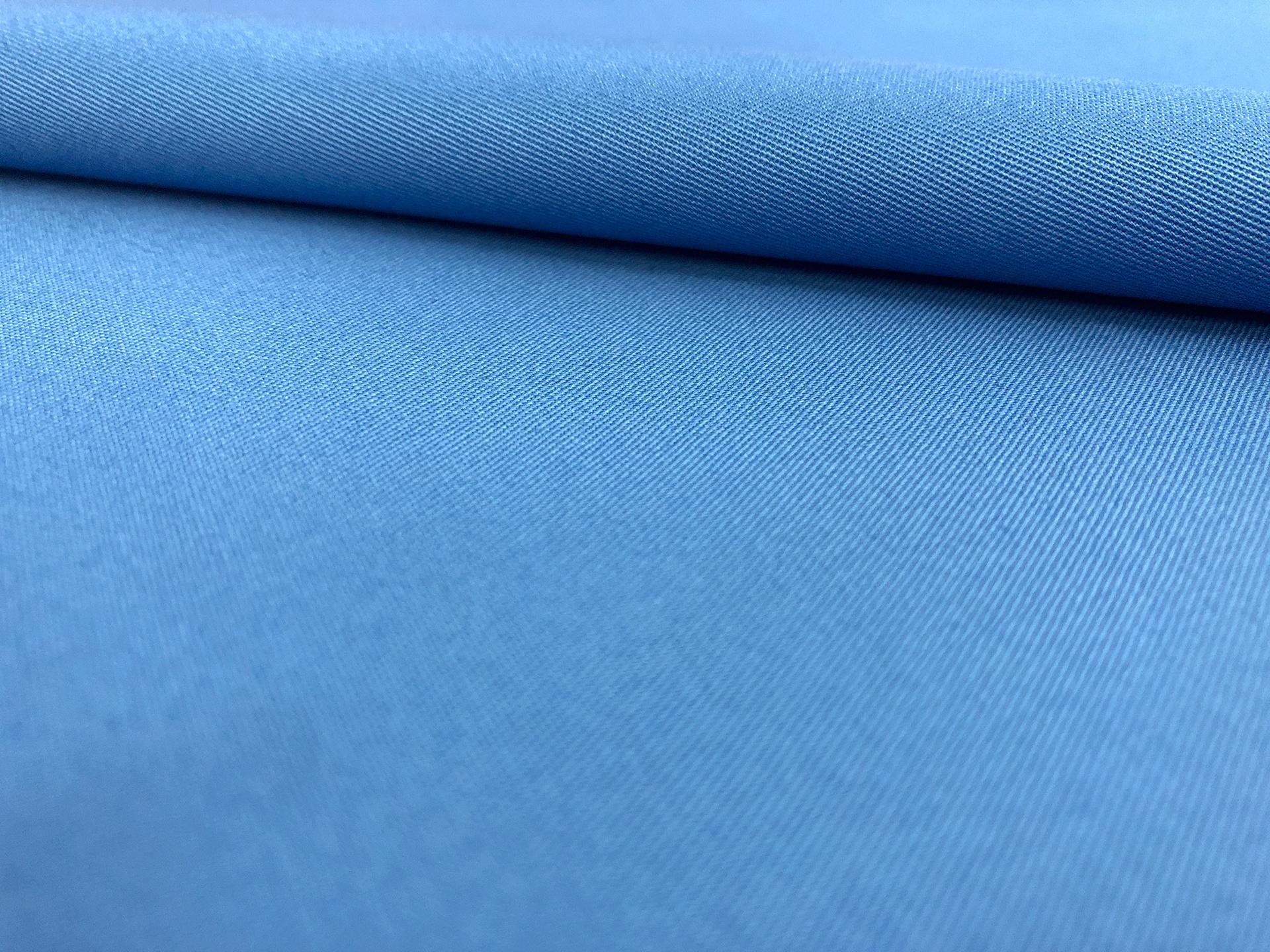 Combed Cotton Fineline Twill in Aegean 0