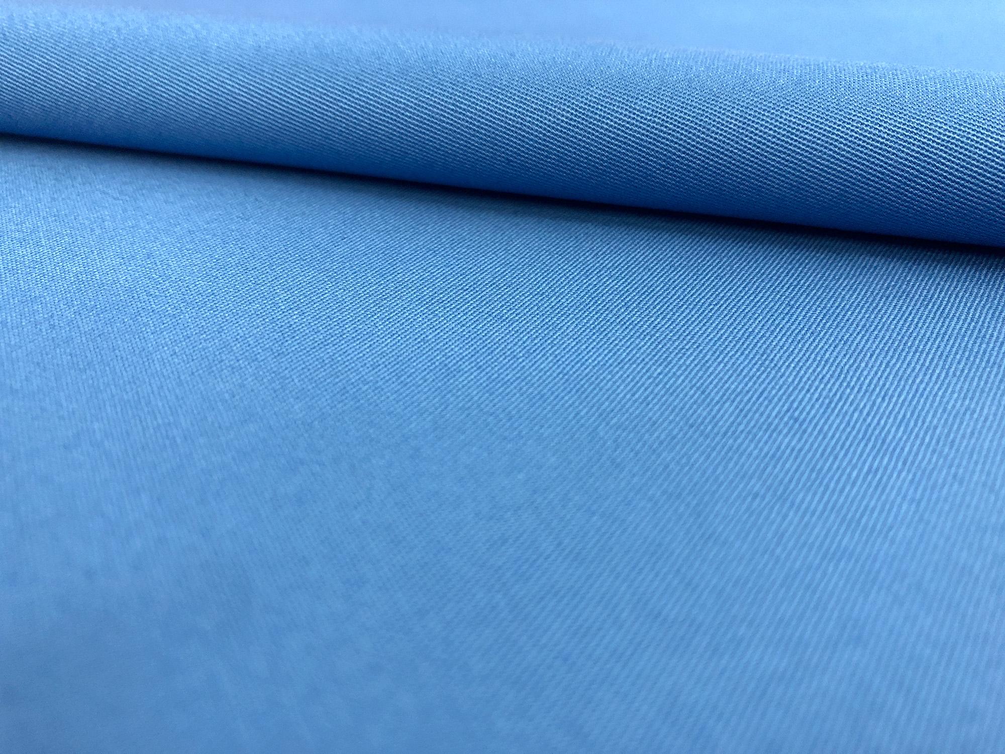 Combed Cotton Fineline Twill in Aegean 0