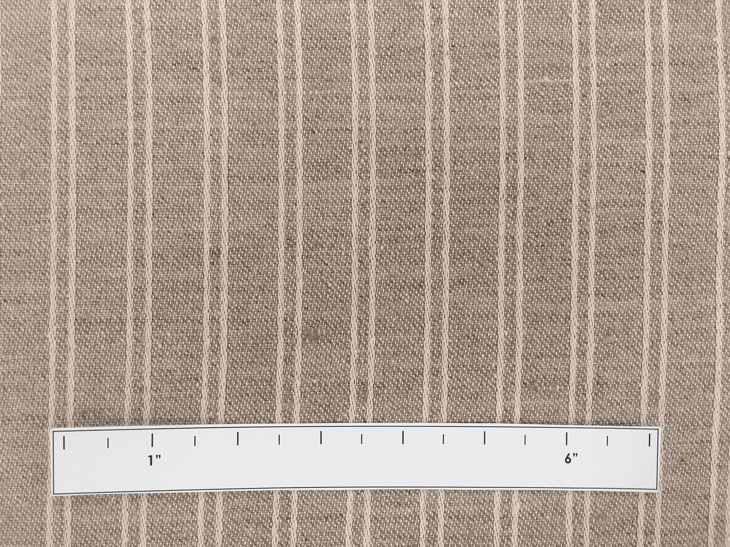 Linen Cotton Poly Striped Upholstery1