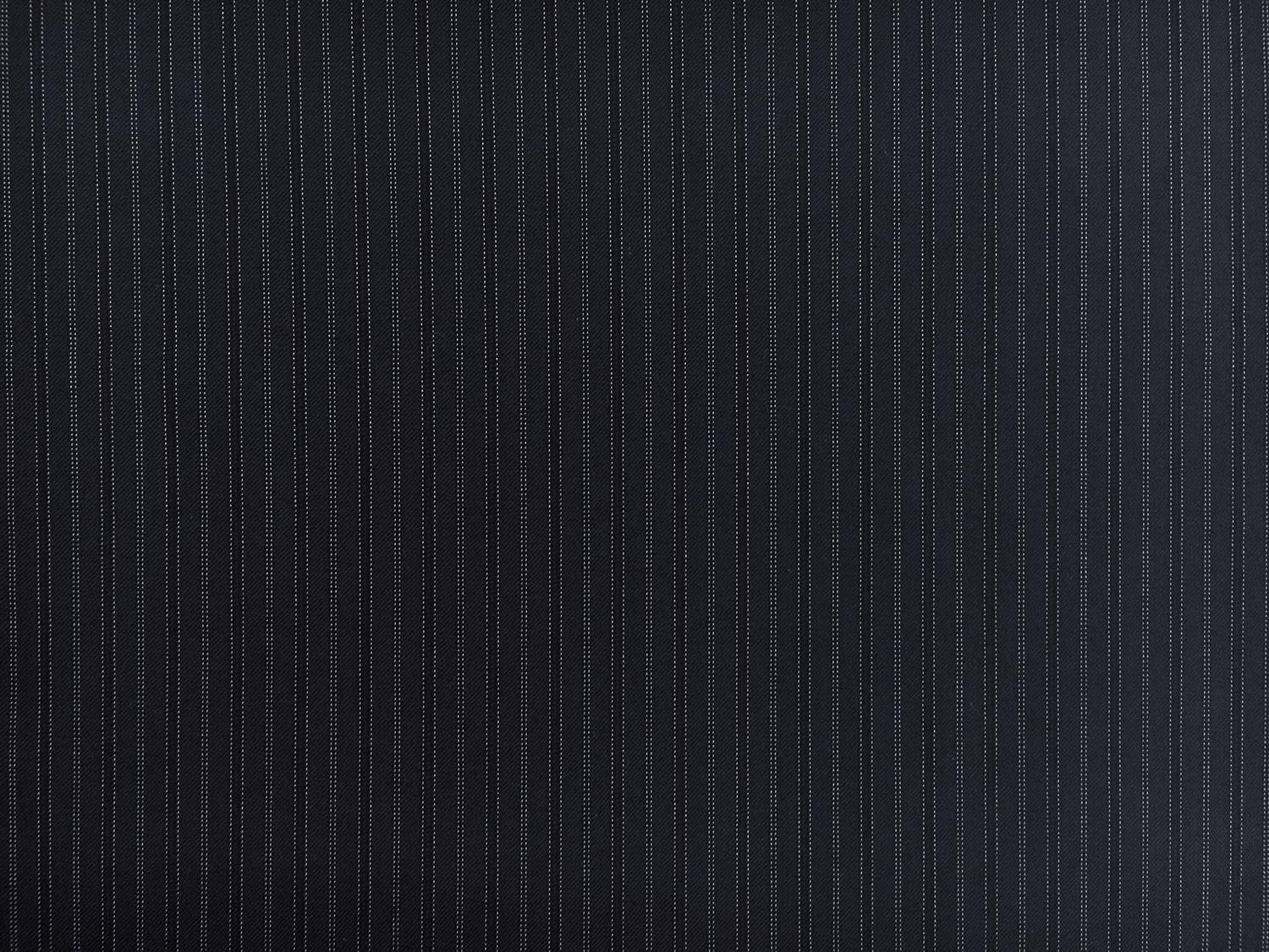 Italian Virgin Wool Tasmania Super 120s Morning Stripe in Navy0
