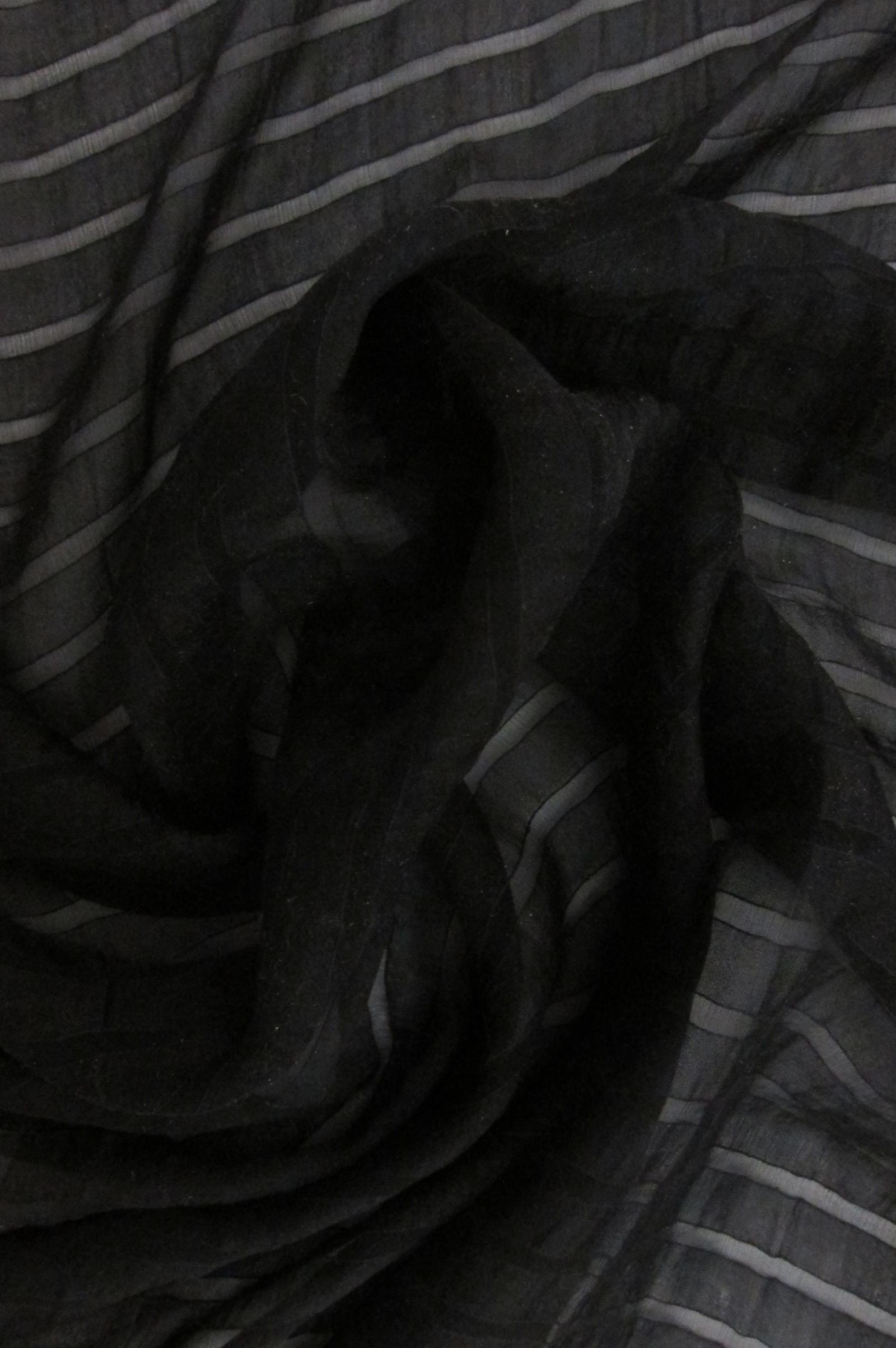 Silk Shadow Stripe Chiffon3