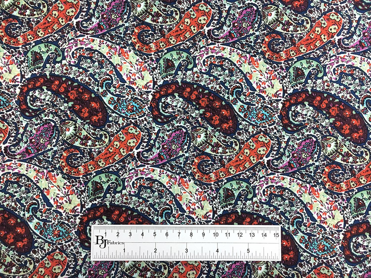 Cotton Lawn Paisley Print3