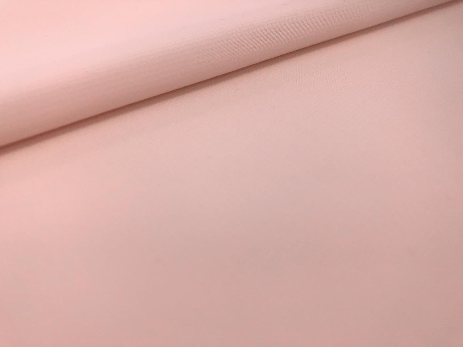 Polyester Powder Crepe De Chine in Rose Petal0