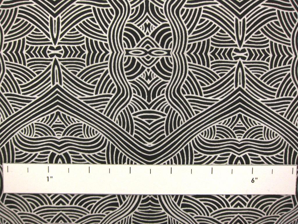 Australian Cotton Print With Aboriginal Motif1