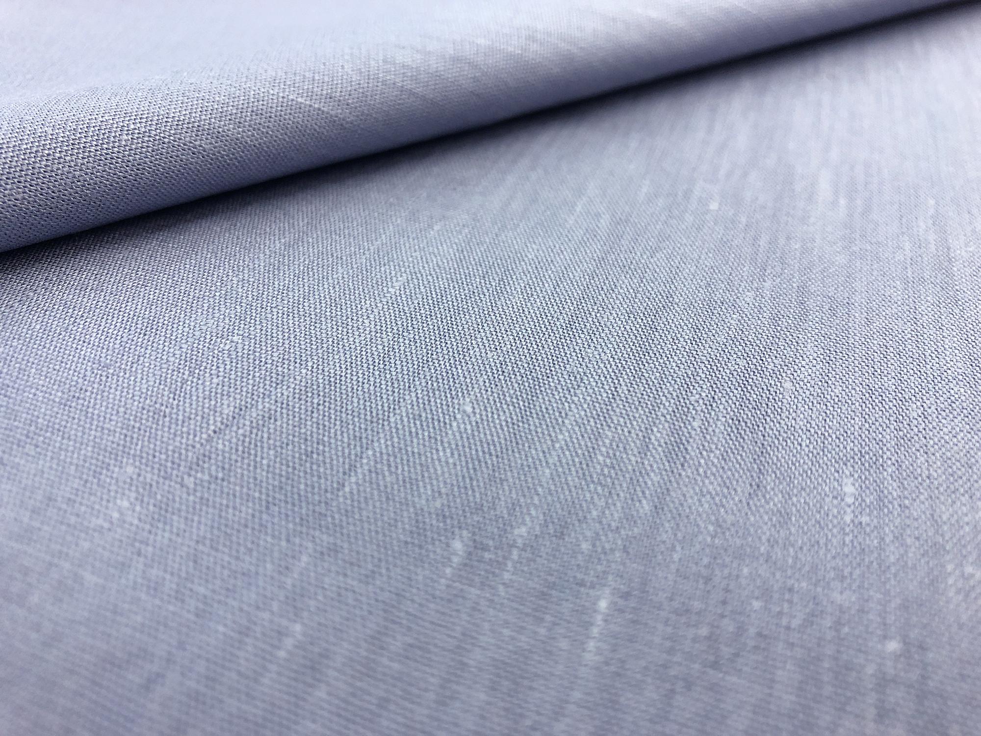 Stretch Linen Blend in Light Blue