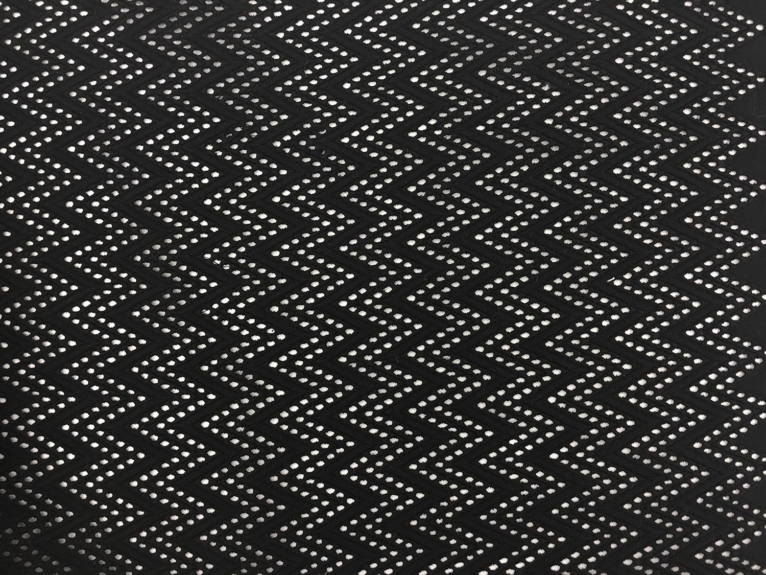 Cotton Eyelet With Zig Zag Pattern0