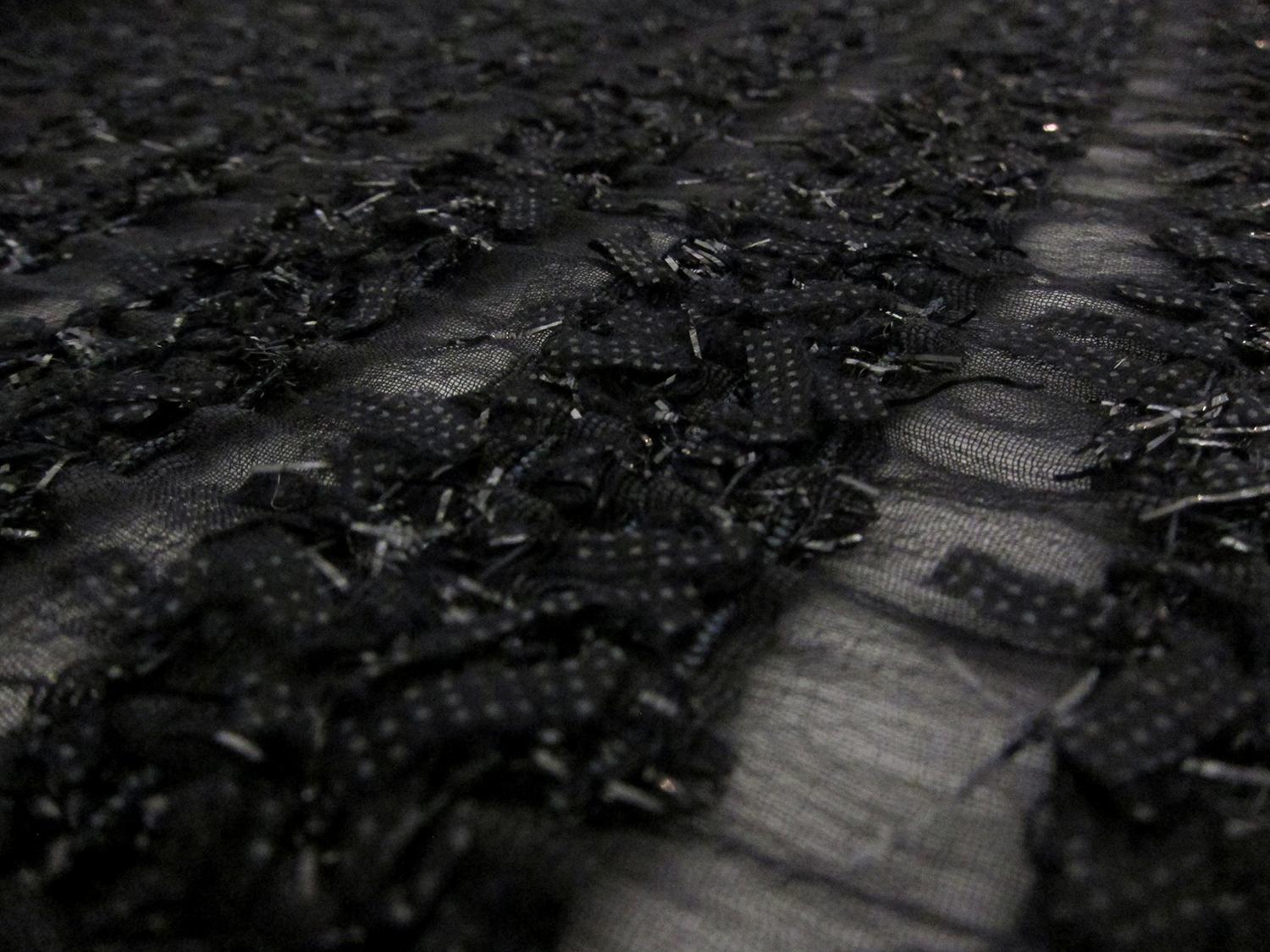 Novelty Silk Chiffon Stripe0