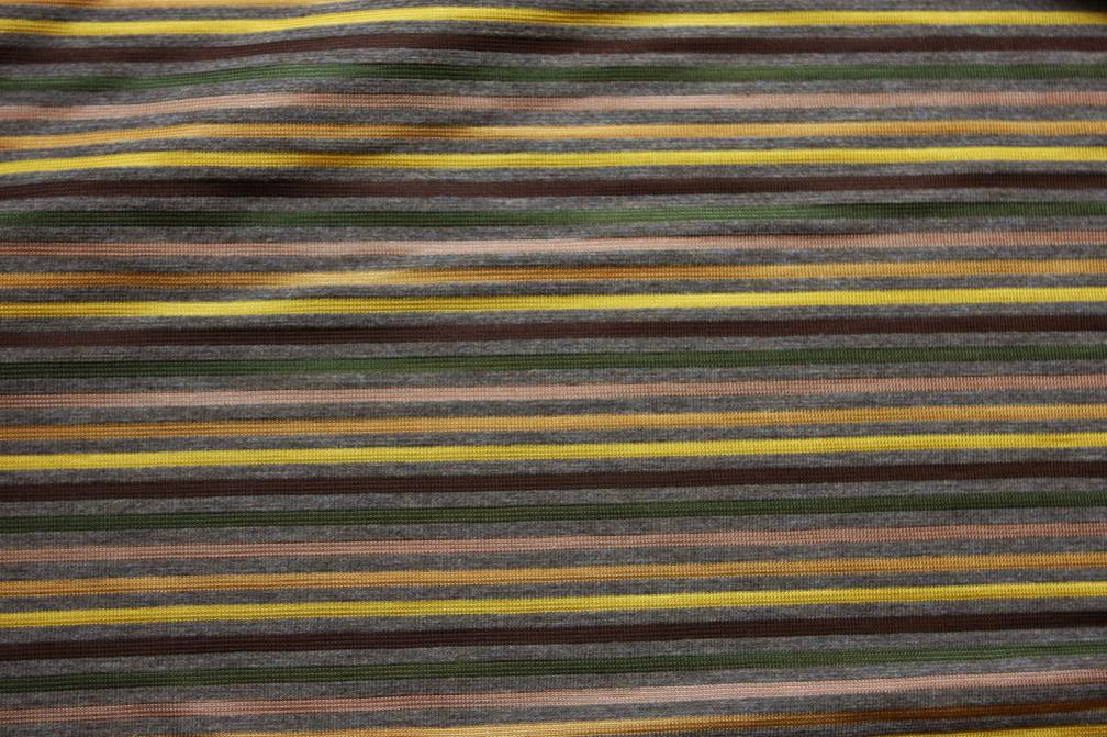 Rayon Lycra Stripe Knit0