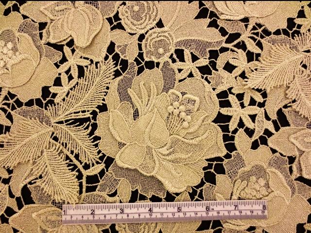 Metallic Guipure Lace1