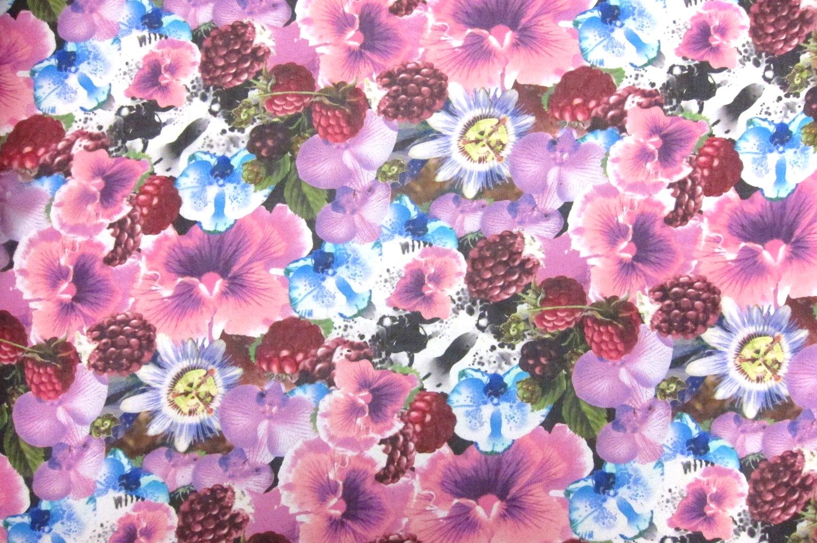 Printed Silk Chiffon0