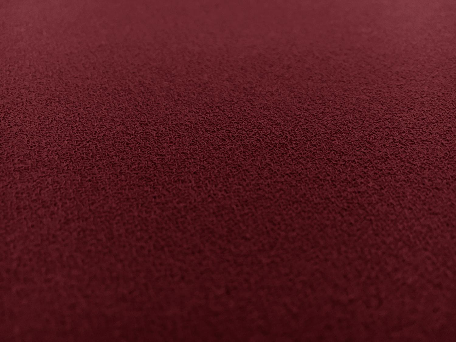 Italian Wool Crepe in Bordeaux Scuro0
