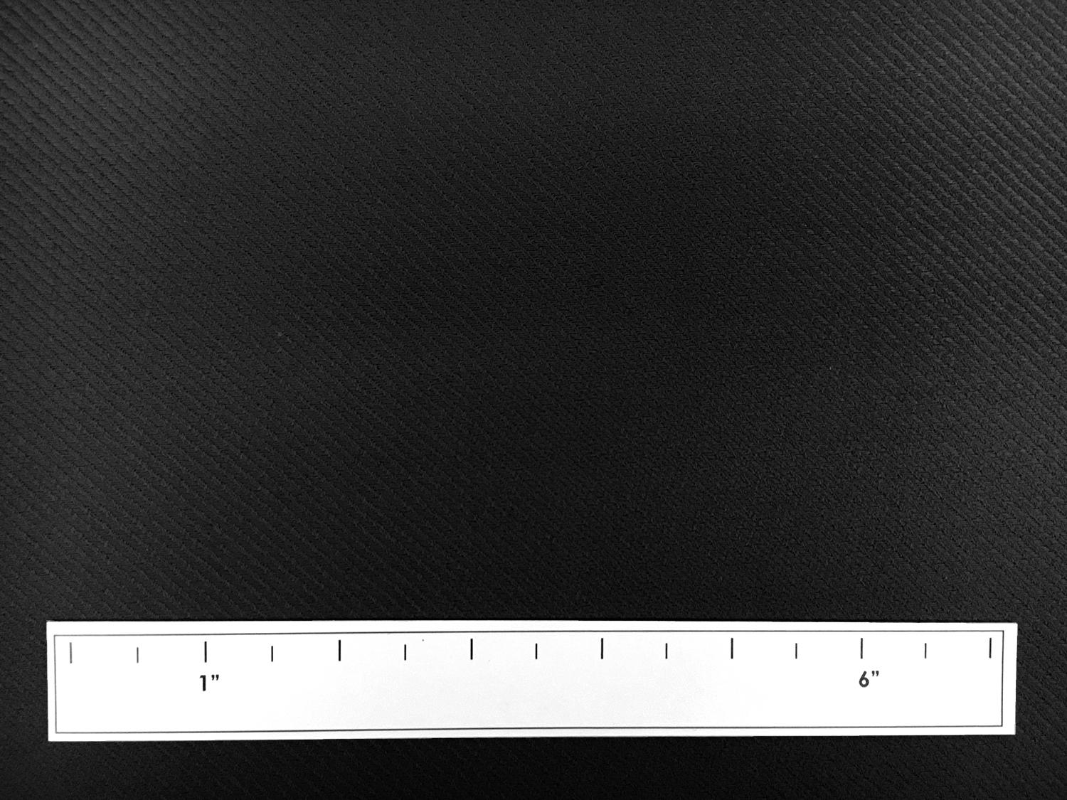 Italian Wool Twill in Black2