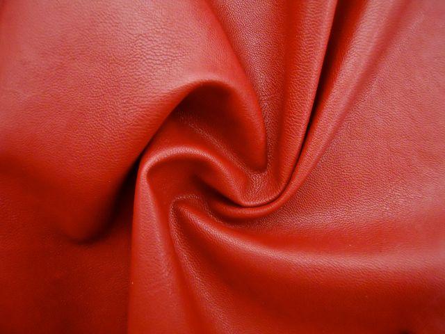 Perfecto Leather Faux Leather in Red0