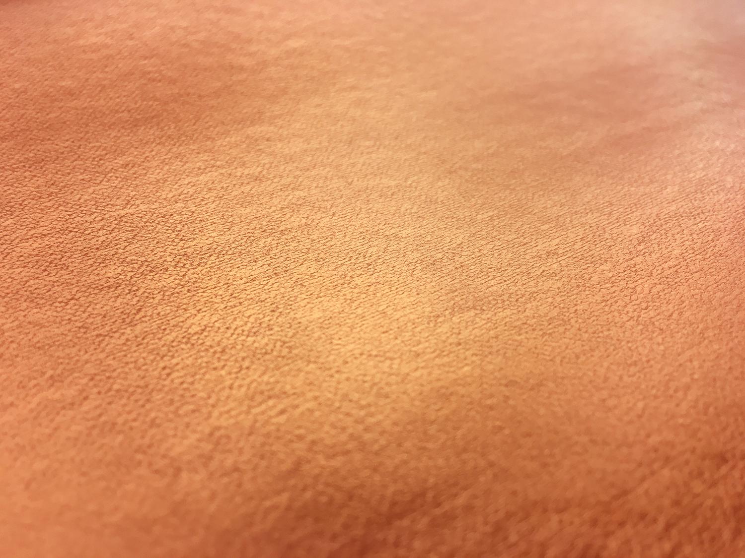 Faux Leather Lame in Copper1